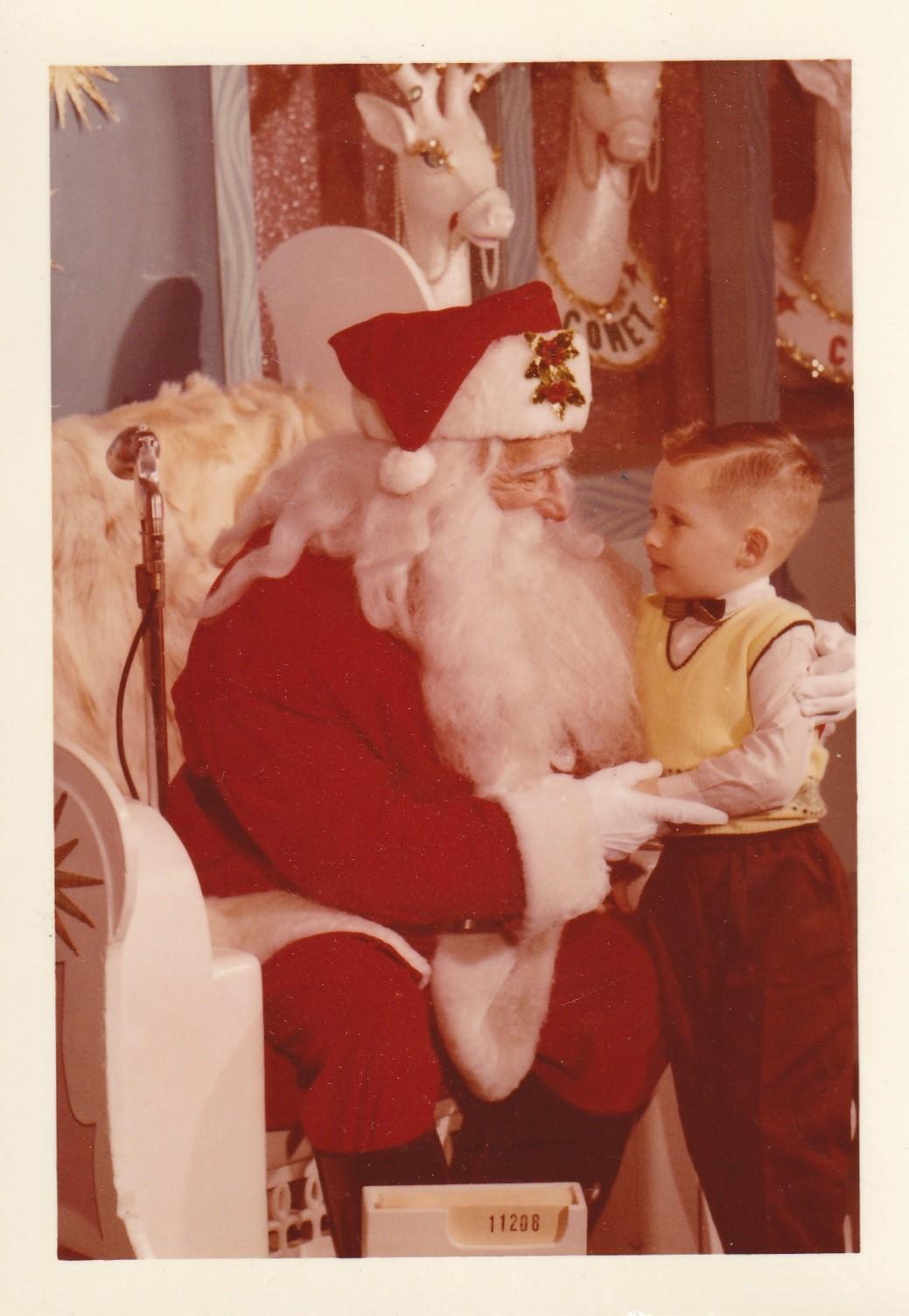 Santa and Gary, 1958